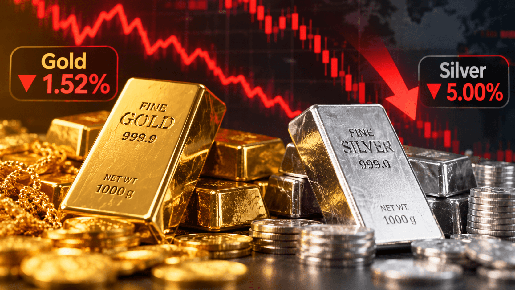 gold silver